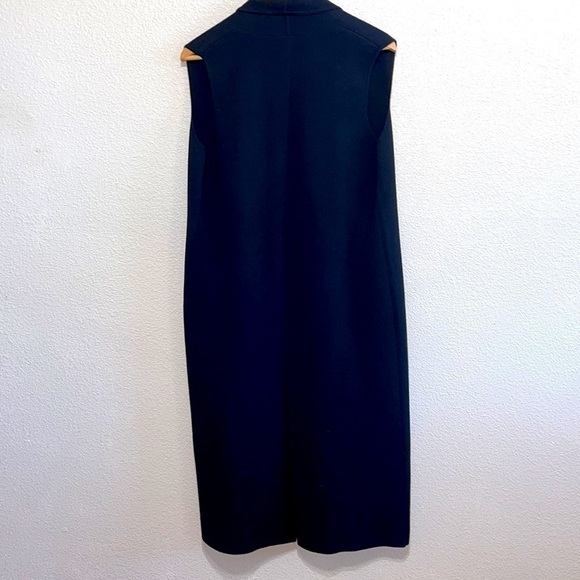 Per Se Black Long Coat Cardigan - Picture 2 of 10